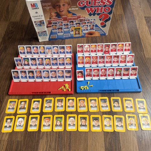Vintage guess who mystery - who?,