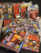 Approx. 34 issues, many WITH Parts Eaglemoss Ultimate Real Robots Magazine Cybot