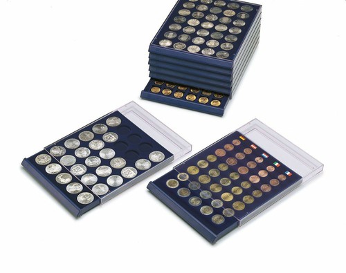 Safe albums coin trays - albums,