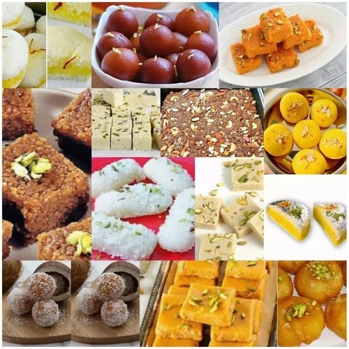 Mix sweets indian traditional - sweets,