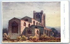 Postcard Newbury St Nicholas Church Berkshire England posted 1912