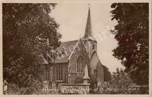 Postcard marys church - postcard, st.