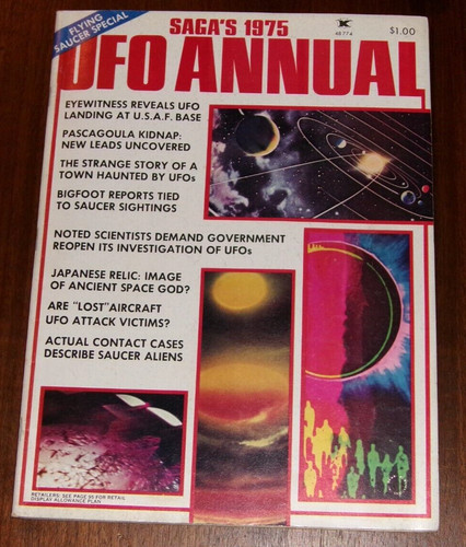 Vintage 1975 ufo annual - 1975,