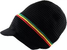 Ribbed Rasta Hat for