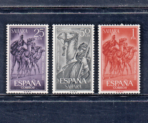 Spanish sahara stamps - sahara, 1963