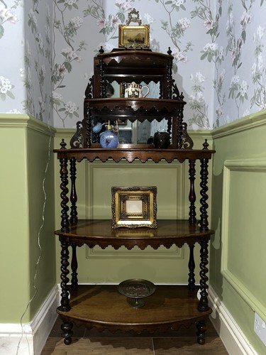 Rare antique victorian walnut - rare,