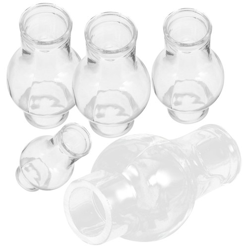 5pcs oil lamp - 5pcs, chimneys