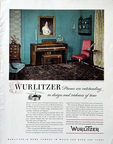 1942 rudolph wurlitzer co - wurlitzer,