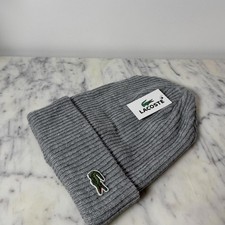 Lacoste Grey Beanie