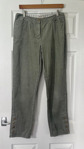 Toast green corduroy straight - green,