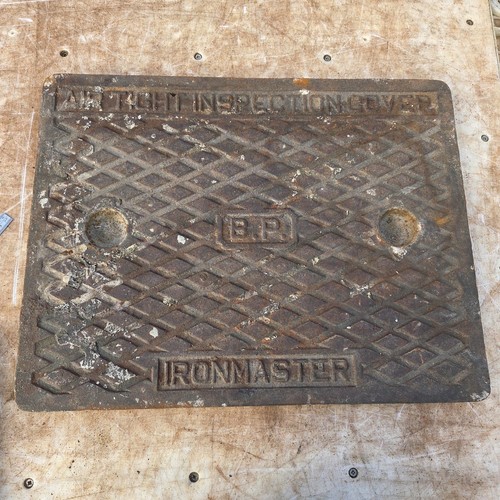 Cast iron manhole - iron,