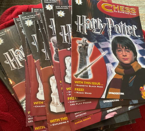Harry potter chess - harry, magazine