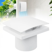 Silent Bathroom Extractor Fan No Timer 4inch 6inch White Kitchen Toilet Shower