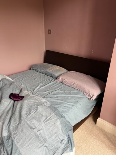 Muji large double - bed, frame