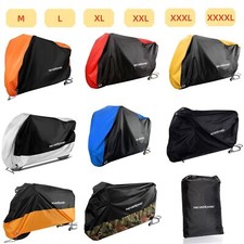 Motorcycle Motorbike Scooter Moped Cover Waterproof Rain Dust UV Protector M-4XL