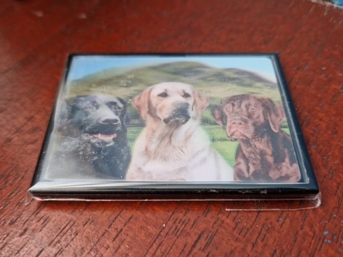 Black labrador magnet - labrador,