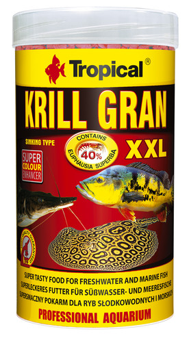 Tropical fish food krill - tropical,