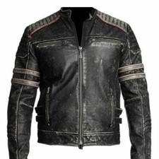 Mens Retro Motorcycle