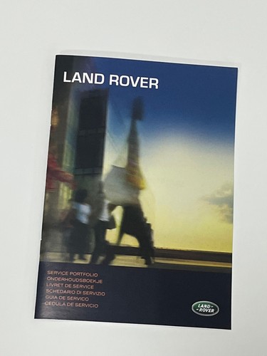 Land rover service history - rover,