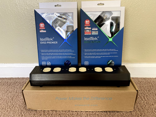 Isotek powercable and sine - and,