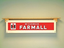 FARMALL Tractor banner McCormick International Harvester Workshop Barn Display