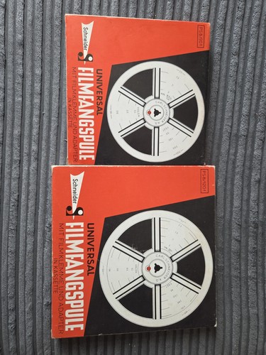 8mm vintage cine film reels - film,