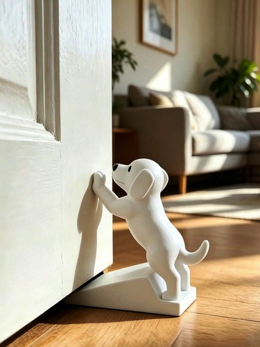 Cute puppy door stopper dog - cute,