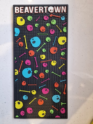 Beavertown rubber beer mat - beavertown,