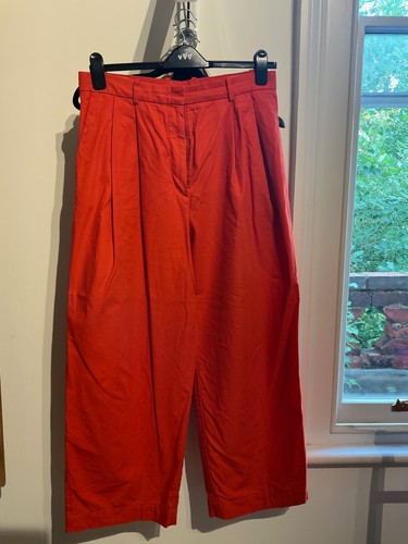 Cos women orange - women's, wide-leg