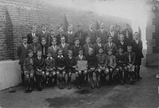 SHEERNESS JUNIOR TECHNICAL SCHOOL 1921 ~ AN OLD REAL PHOTO POSTCARD #2521324