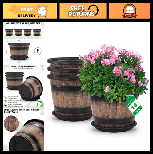 Large plastic plant - large,