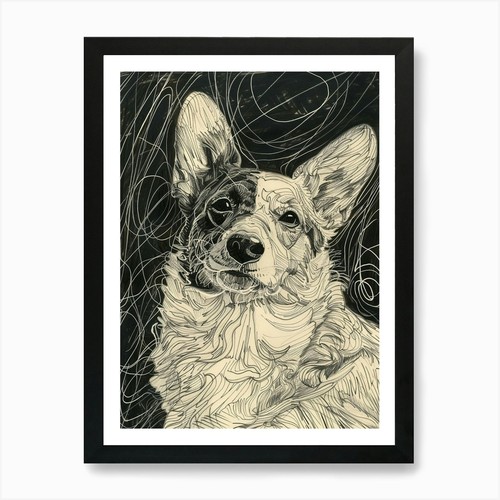 Cardigan welsh corgi line - cardigan,