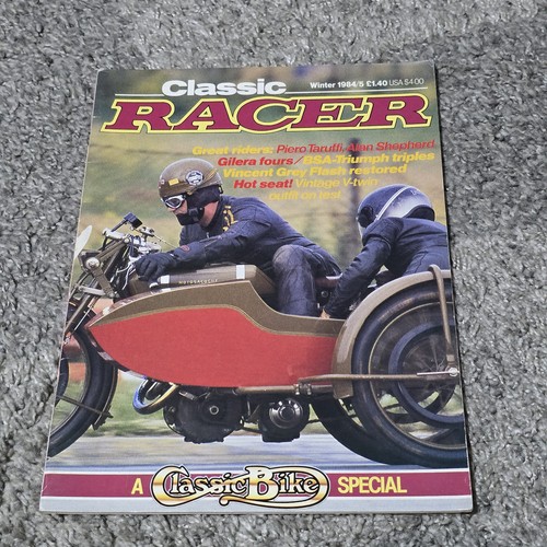 Vintage classic racer magazine - racer,