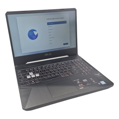 Asus tuf gaming fx505g - tuf,