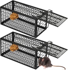 2X Large Humane Rat Traps Live