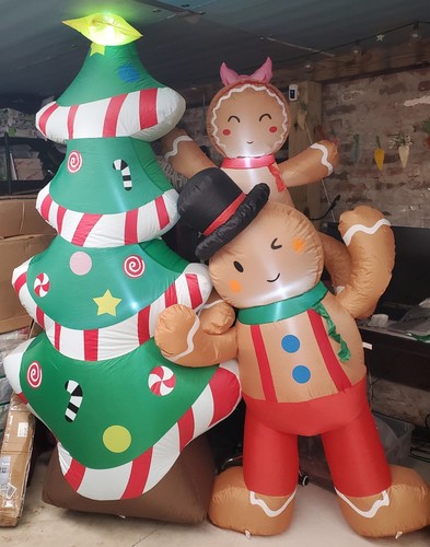 Christmas inflatable lighted - christmas,