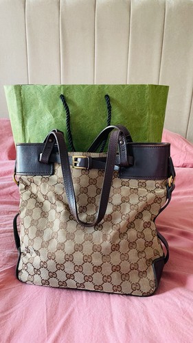 Vintage y2k gucci canvas - vintage, gg