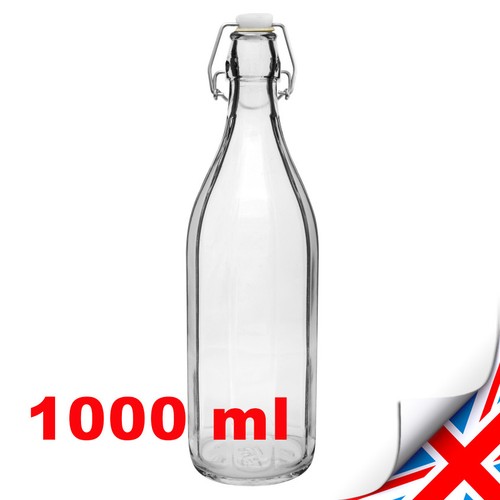 New glass bottles - new, 1