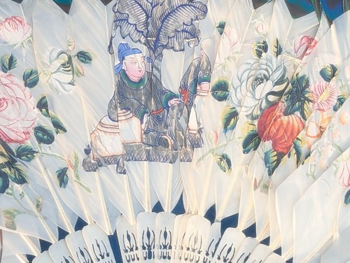 Antique chinese painted - chinese,