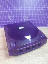 Sega Dreamcast Console Atomic Purple Shell,  LED, GDEMU, New Battery & Holder