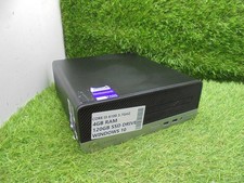 HP ProDesk 400 G4 Desktop PC i3 6100 4GB 120GB SSD WINDOWS 10 TOWER READY SFF