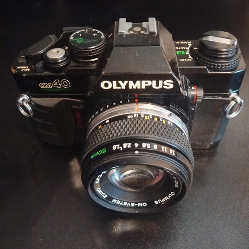 Olympus om40 program slr film - om40,