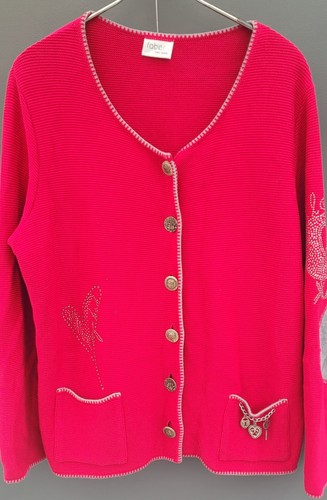 Faber german knit cardigan - cardigan, |