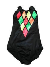 baton twirling costume Black