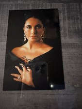Vintage Elizabeth Taylor Warner Autographed 4x6 Photo Movie Star