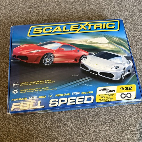 Scalextric full speed ferrari - scalextric,