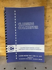 Clausing Colchester 12”