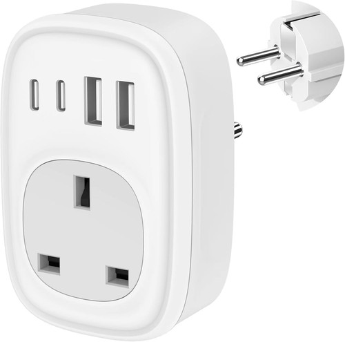 European plug adapter - european,