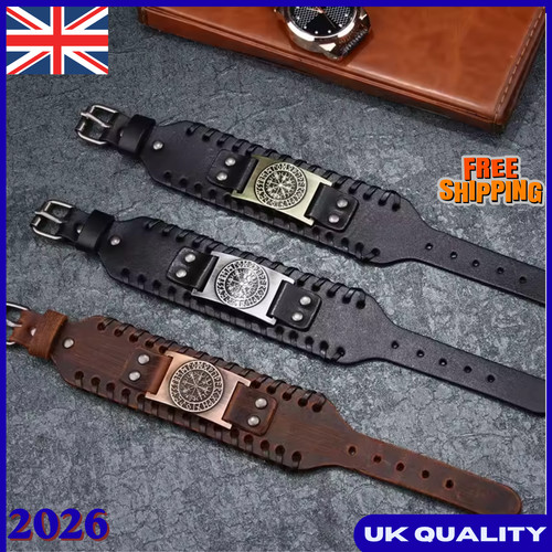 Men viking leather - viking,