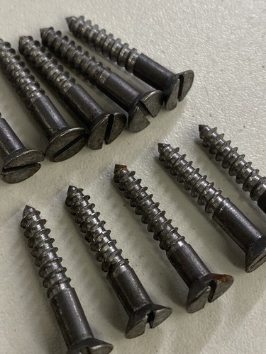 Steel countersunk wood screws - steel,